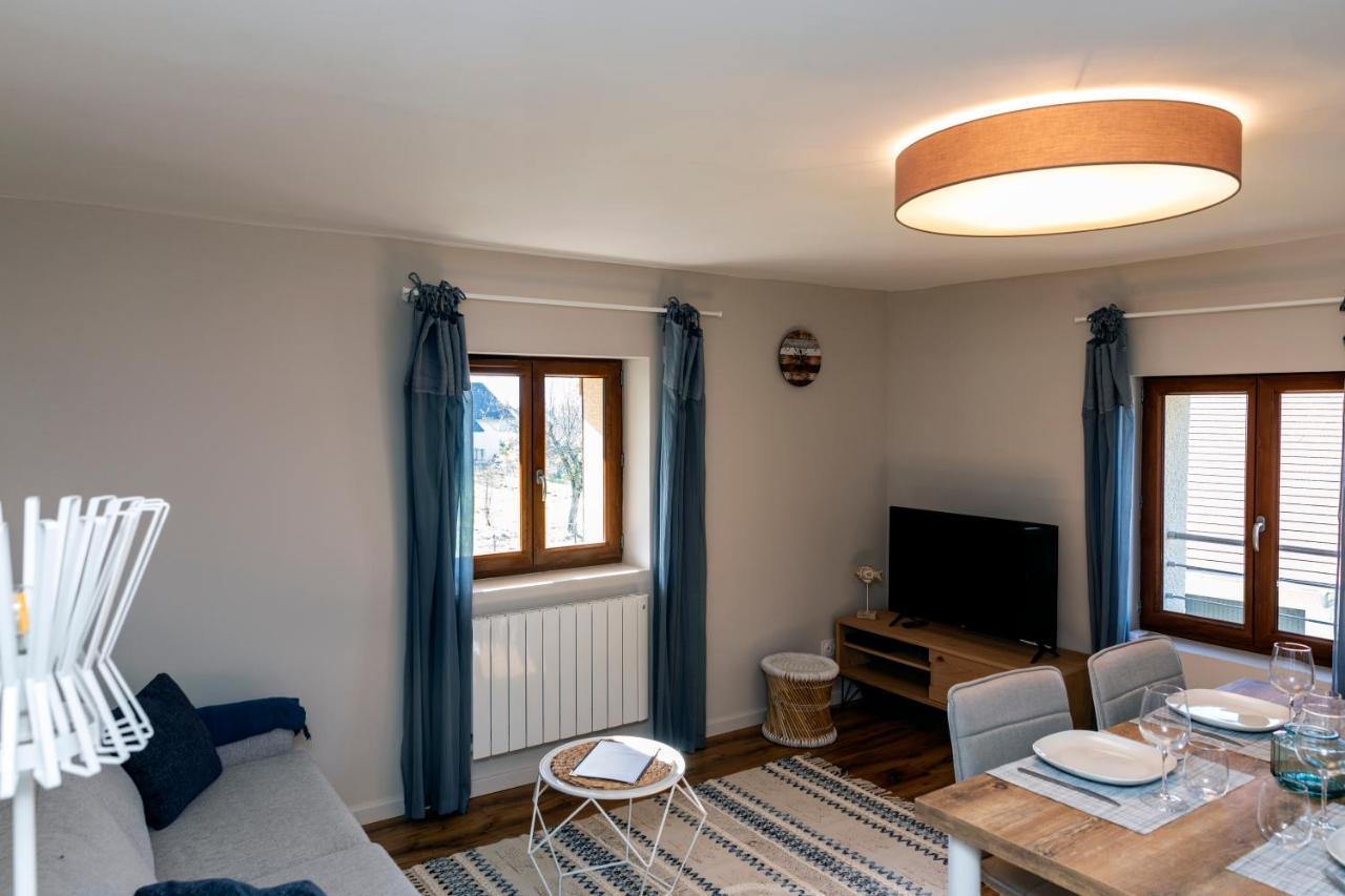 T2 Meuble De 40M2 Axe Annecy/Geneve Daire Saint-Martin-Bellevue Dış mekan fotoğraf