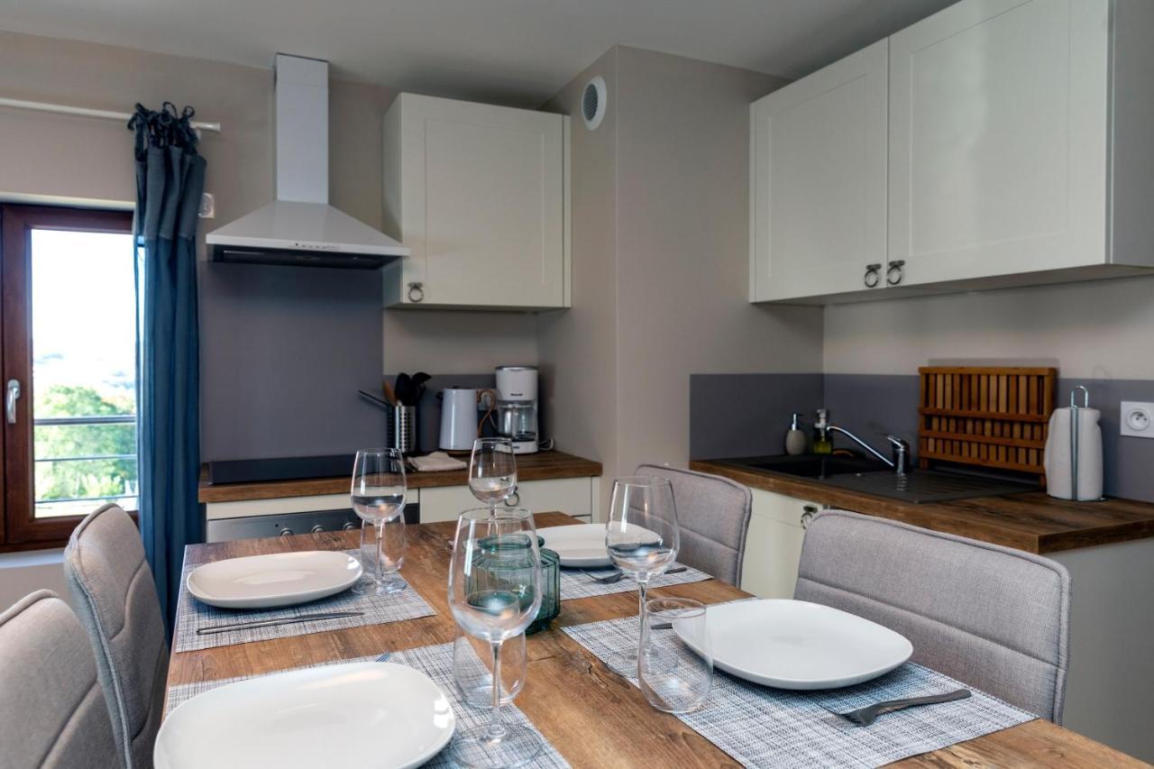 T2 Meuble De 40M2 Axe Annecy/Geneve Daire Saint-Martin-Bellevue Dış mekan fotoğraf